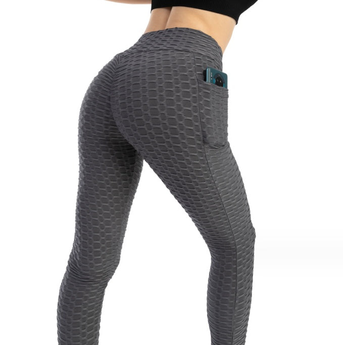 Women's High Stretch Hip-lifting Slim-fit Sweat-absorbent Leggings - globaltradeleader