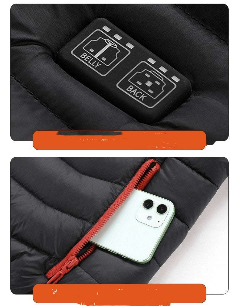 Intelligent Heating Cotton-padded Clothes Charging Heating - globaltradeleader