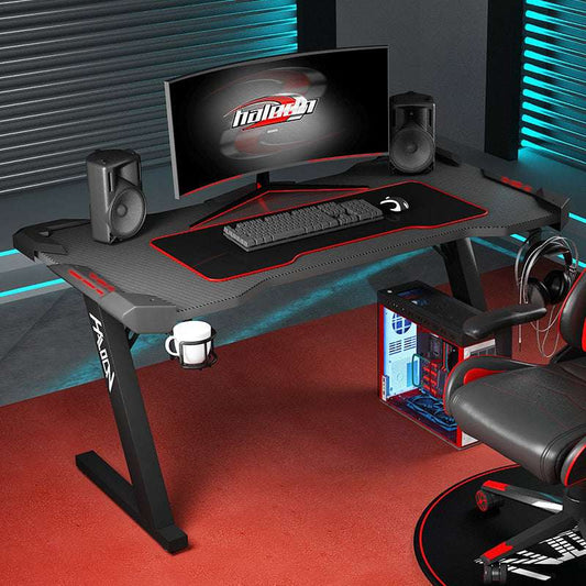 Carbon Fiber Internet Cafe Lift Computer Table - globaltradeleader