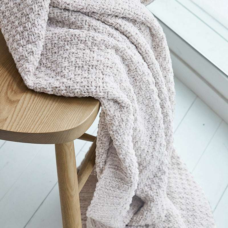 Chenille Knitted Blanket Autumn And Winter Leisure Blanket Sofa Cover Blanket Air Conditioning Blanket Home Soft Decorative Wool Blanket Gail