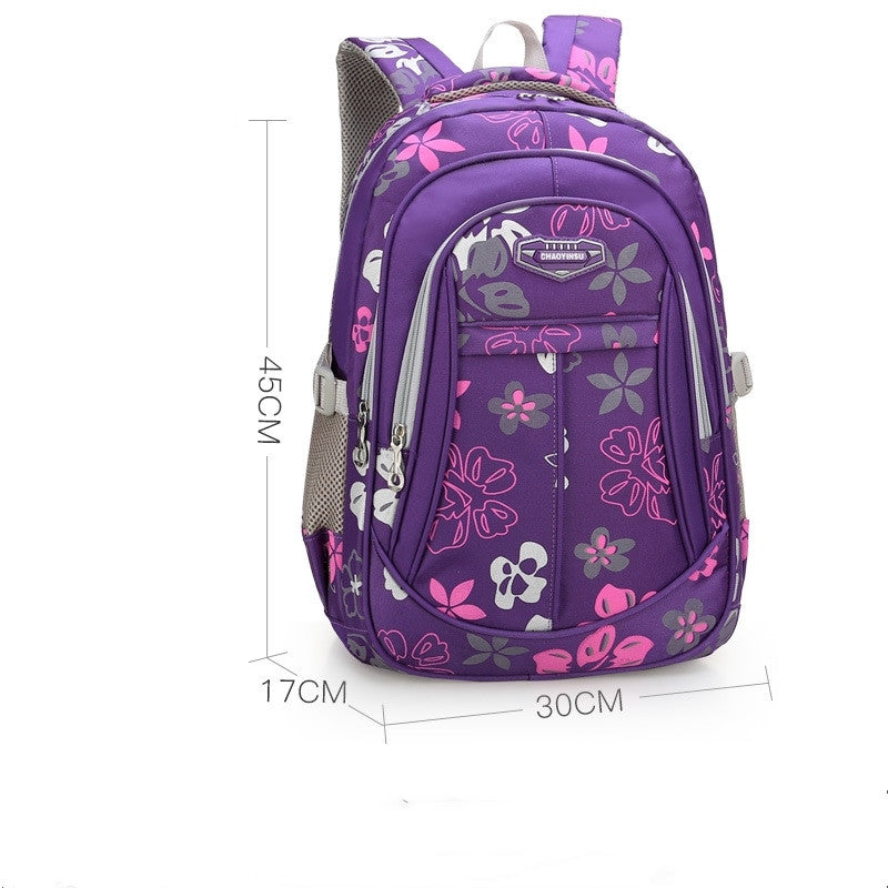 Lightweight schoolbag for girls