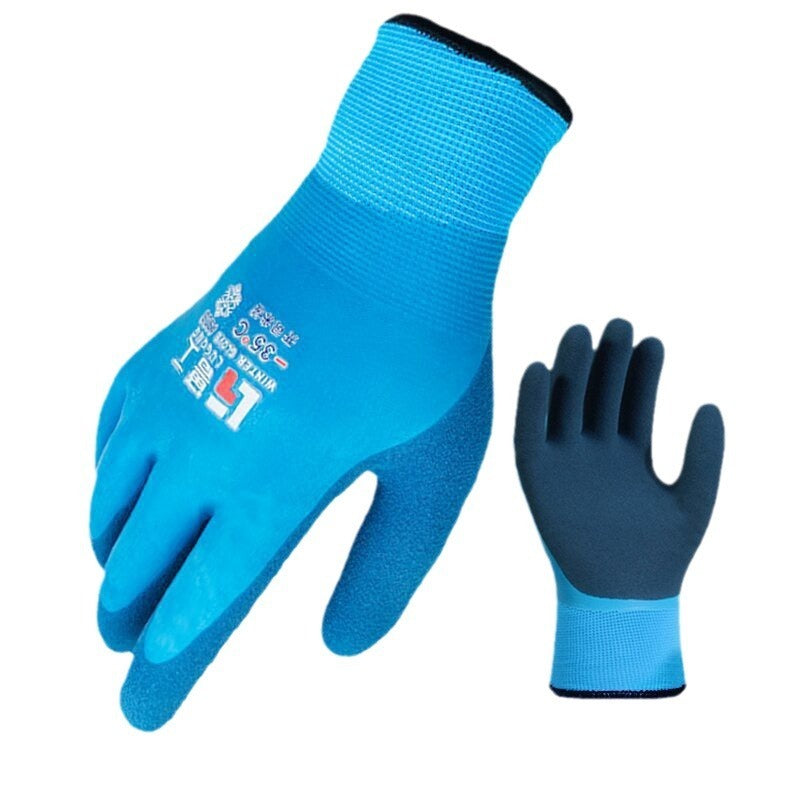 Fishing Waterproof Cold-proof Wear-resistant Winter Labor Gloves - globaltradeleader