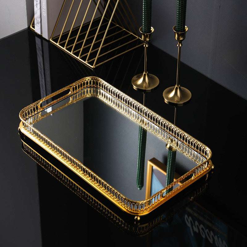 Living Room Round Tray Decoration Plate - globaltradeleader