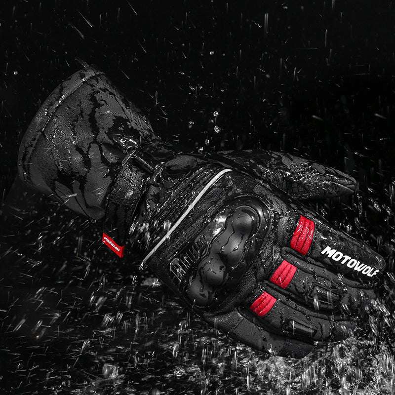 Motorcycle Gloves Fall Proof Windproof And Waterproof In Winter - globaltradeleader