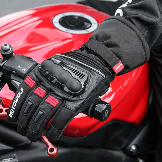 Motorcycle Gloves Fall Proof Windproof And Waterproof In Winter - globaltradeleader