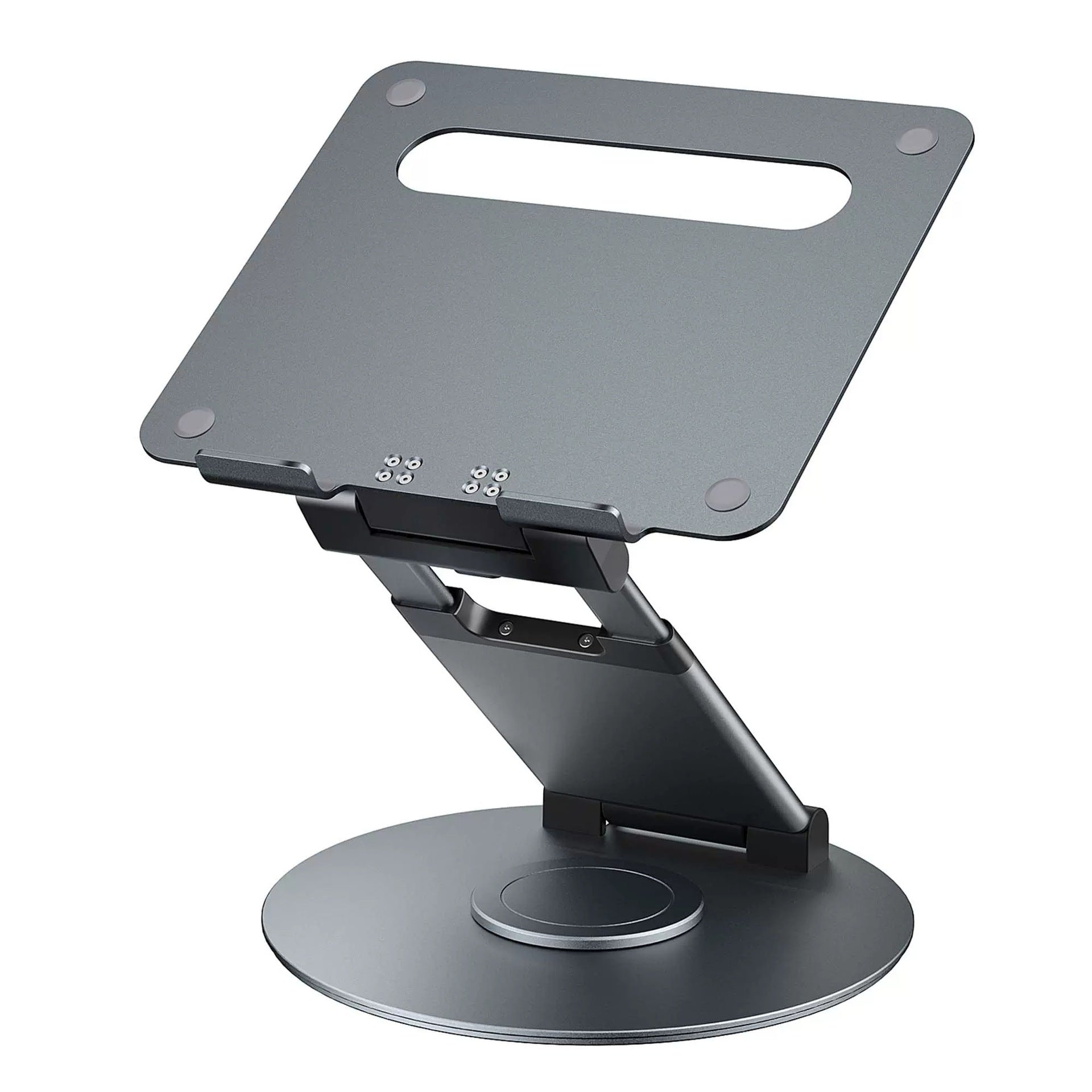 Notebook Bracket Laptop Bracket Aluminum Alloy Desktop Adjustable Base 360-degree Rotation - globaltradeleader