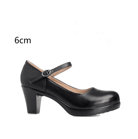 Catwalk model shoes cheongsam round toe shoes