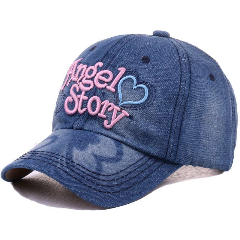 Fashion Casual Cowboy Hat Female Sun Hat Summer Sun-proof Peaked Cap - globaltradeleader