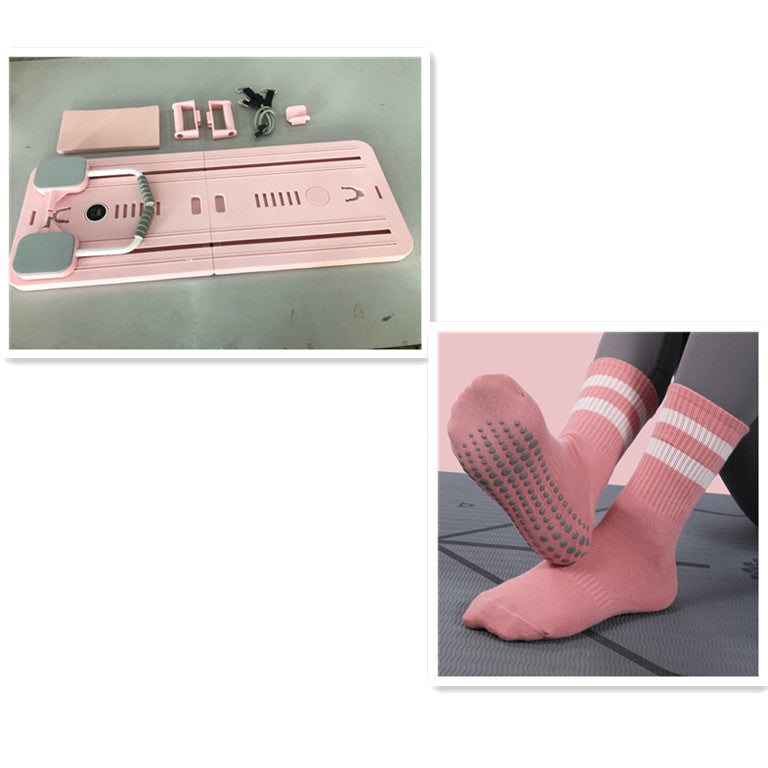 Multifunctional Fitness Board Flat Support Chest And Abdominal Muscle Equipment Household Abdominal Wheel - globaltradeleader