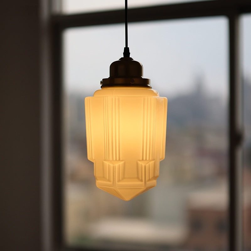 Brass Glass American Coffee Restaurant Bedroom Bedside Chandelier - globaltradeleader