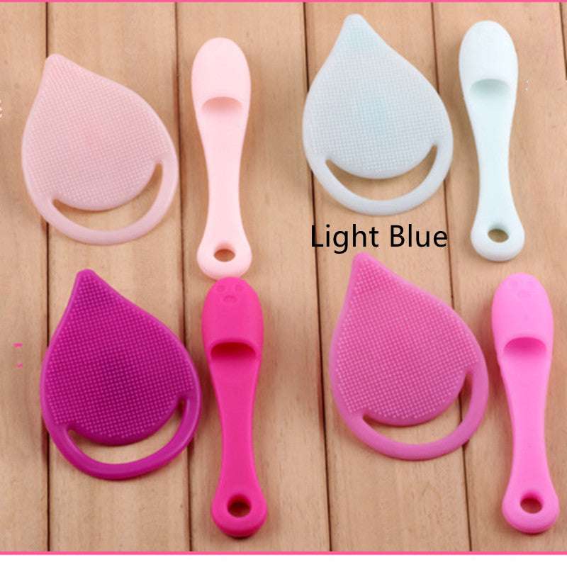Silicone Drop-shaped Facial Cleansing Instrument Set