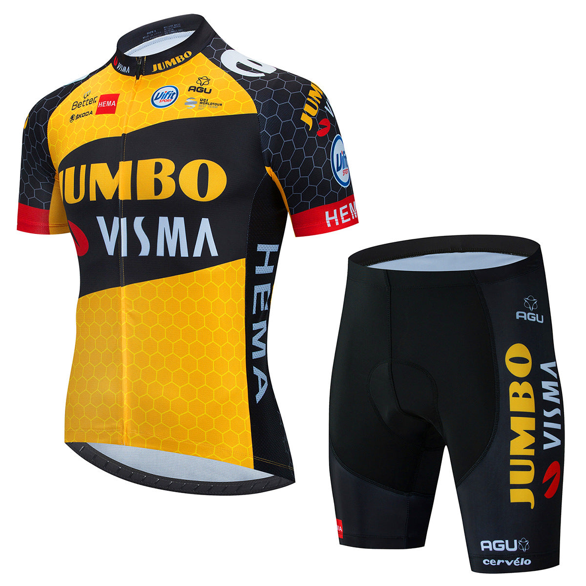 Tour De France Cycling Jersey Suit Team Version Short-sleeved Customization