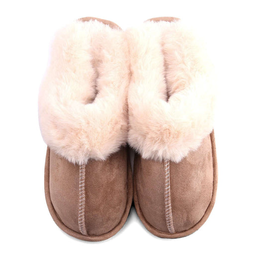 Fur Furry Slippers Women Winter Warm Plush House Shoes - globaltradeleader