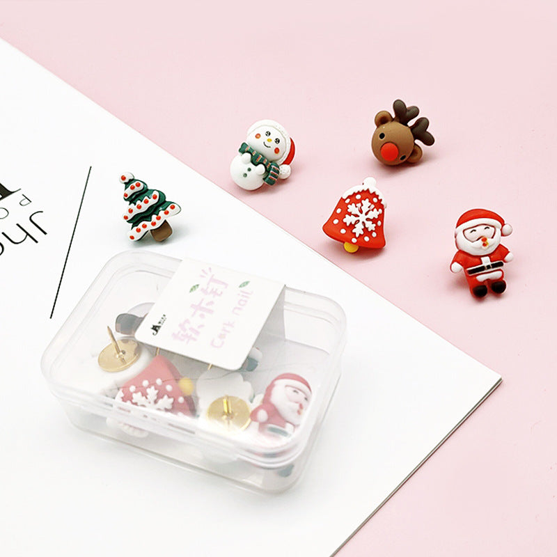 Creative Fashion Christmas Style Cork Nail