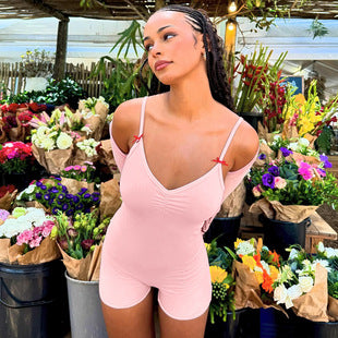 Solid Color One Shoulder Slim Fit Hip Raise Sports Yoga Jumpsuit - globaltradeleader