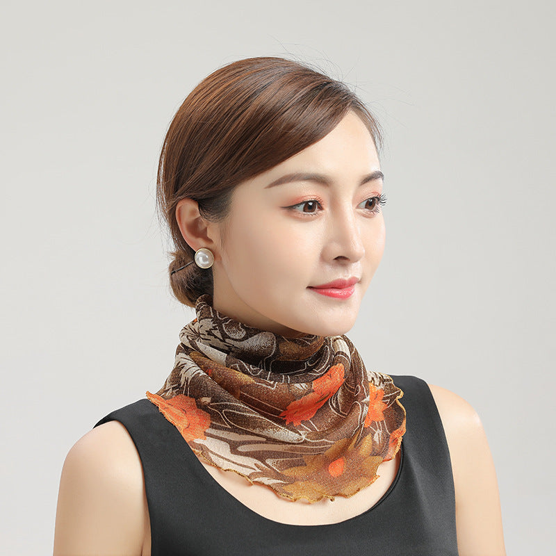 Women's UV Protection Neck Protection Scarf