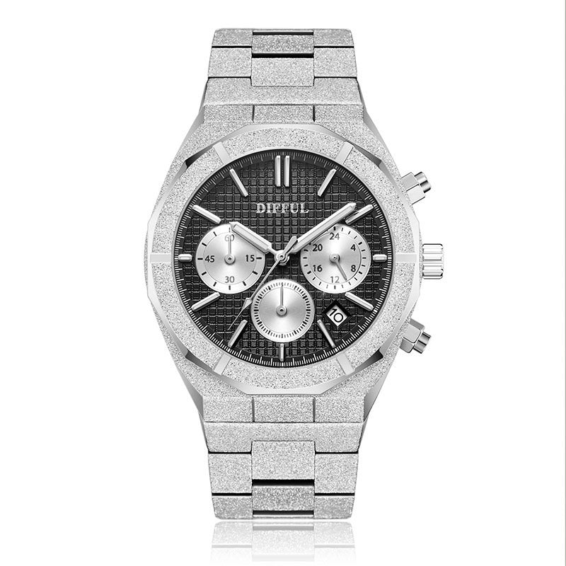 Men's Stainless Steel Waterproof Watch - globaltradeleader