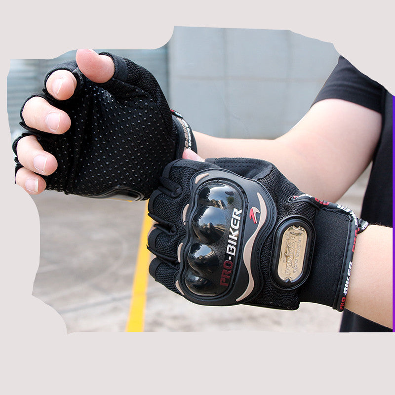 Cycling Tribe Motorcycle Gloves Half Finger