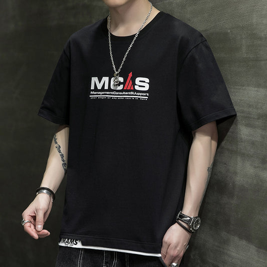 Men's Fashion Cotton Short Sleeve - globaltradeleader