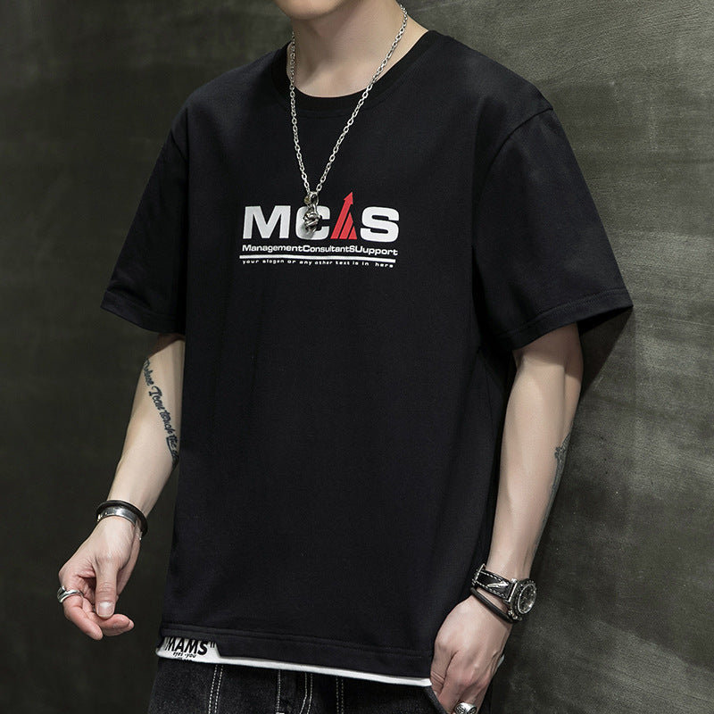 Men's Fashion Cotton Short Sleeve - globaltradeleader