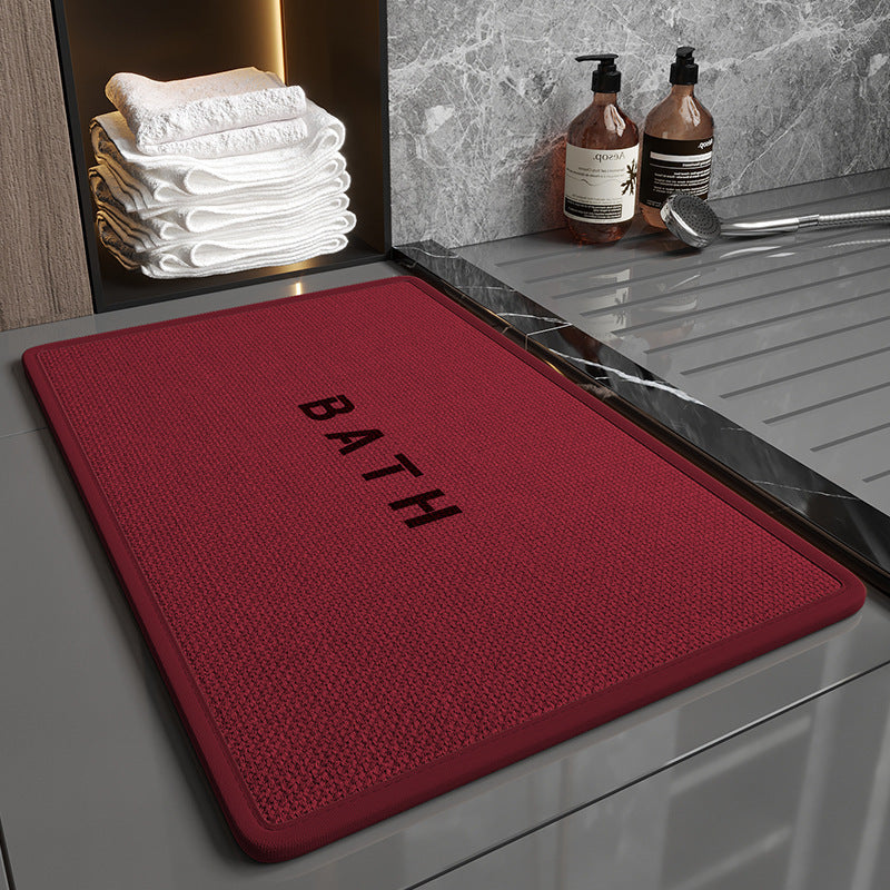 Home Fashion Linen Bathroom Mats Non-slip - globaltradeleader