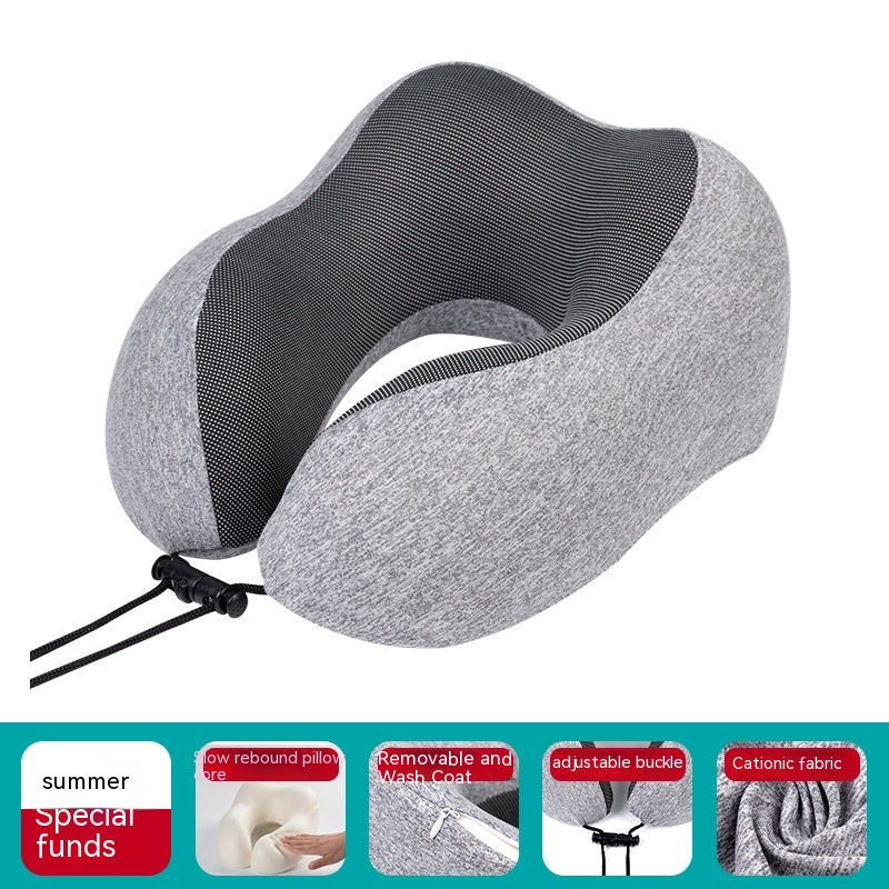 U-shaped Travel Neck Pillow Memory Foam