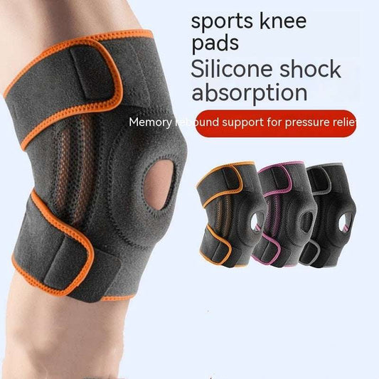 Silicone Anti-slip Sports Kneecaps Shock Absorber Protective Gear - globaltradeleader