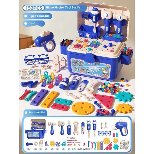 Children's Repair Toolbox Assembly And Disassembly