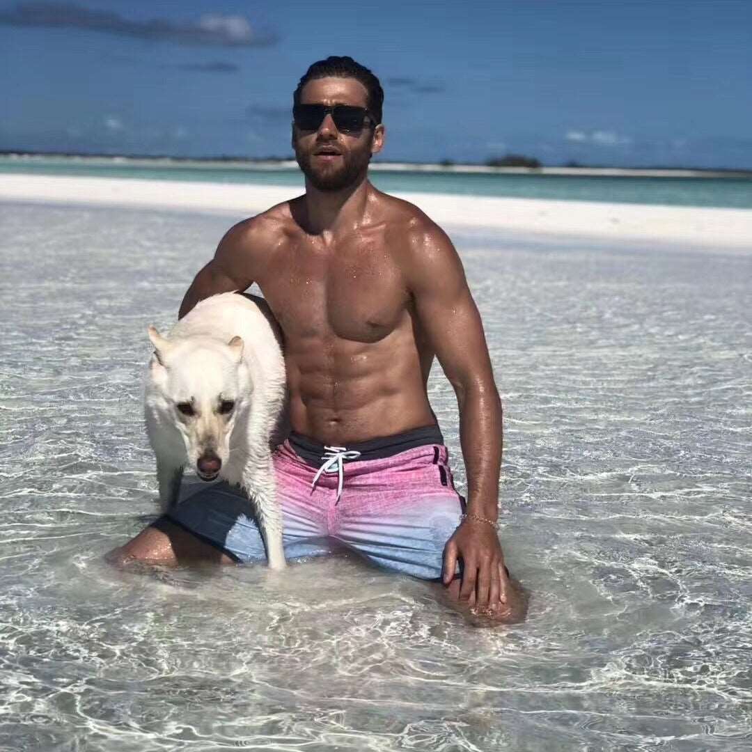 Beach Stretch Quick-drying Fitness Printing Beach Surfing Shorts - globaltradeleader