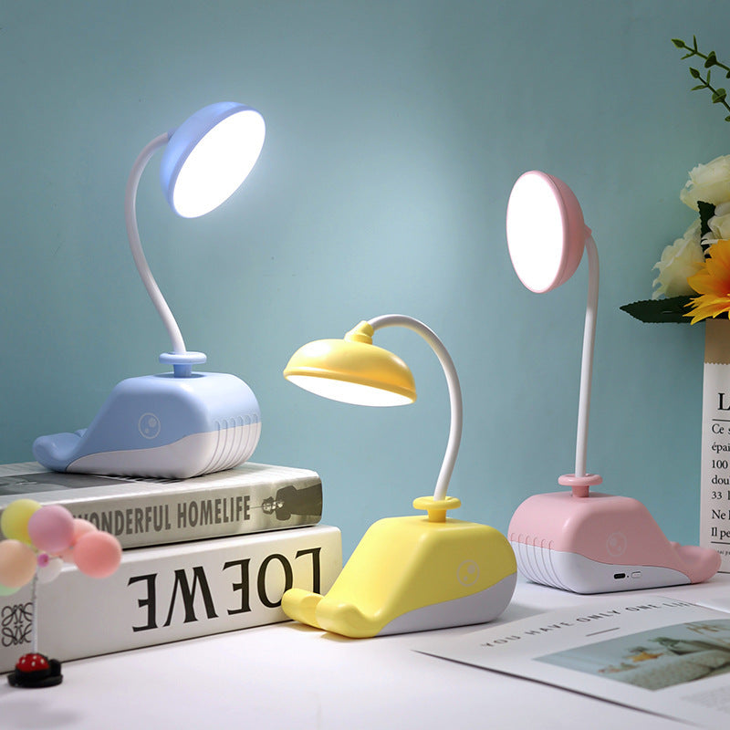 Whale Desktop Lamp USB Rechargeable - globaltradeleader