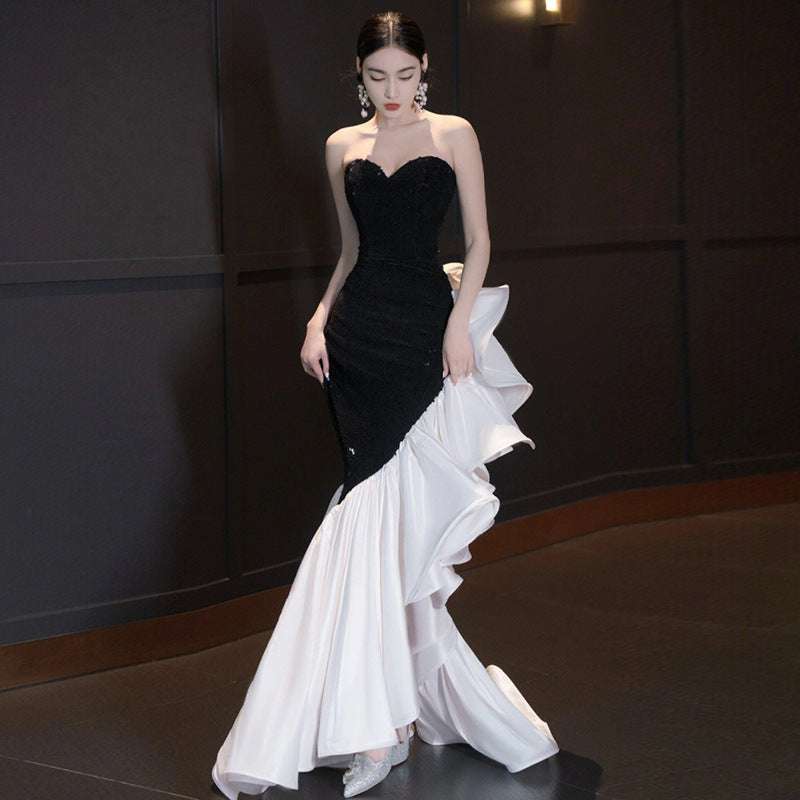 Tube Top Evening Gown - globaltradeleader