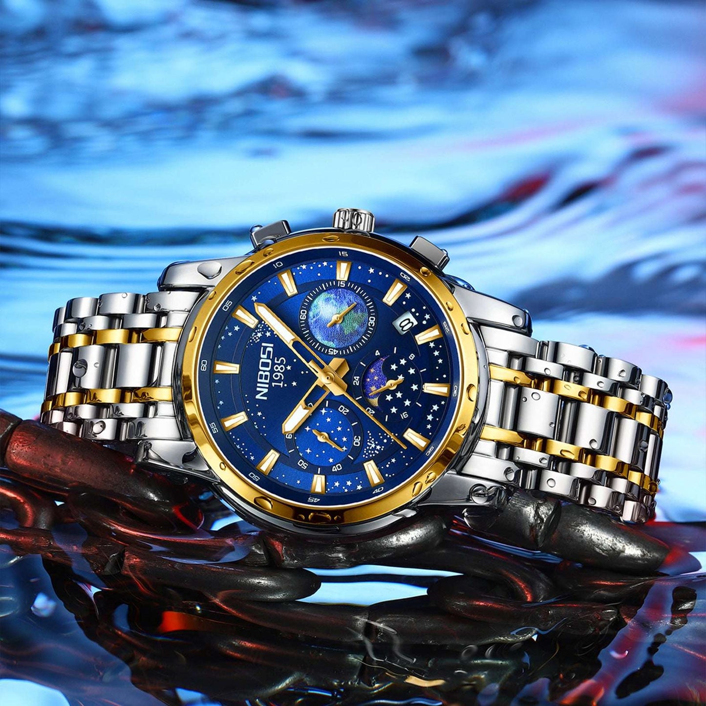 Steel Belt Men's Business Quartz Watch - globaltradeleader
