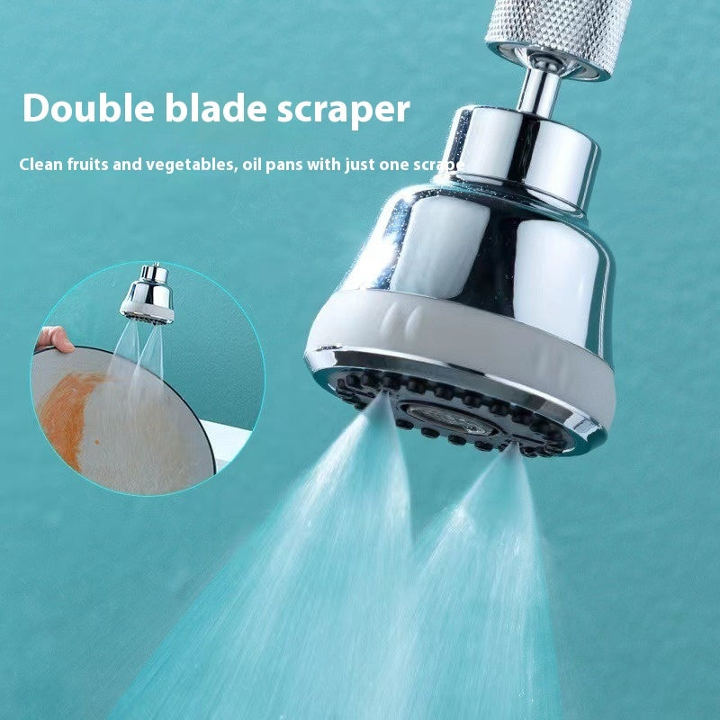 Extender Universal Rotation Supercharged Shower Water Faucet - globaltradeleader