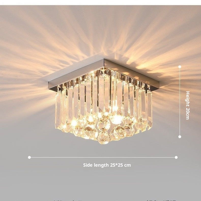 Crystal Modern Simple And Light Luxury Ceiling Lamp - globaltradeleader