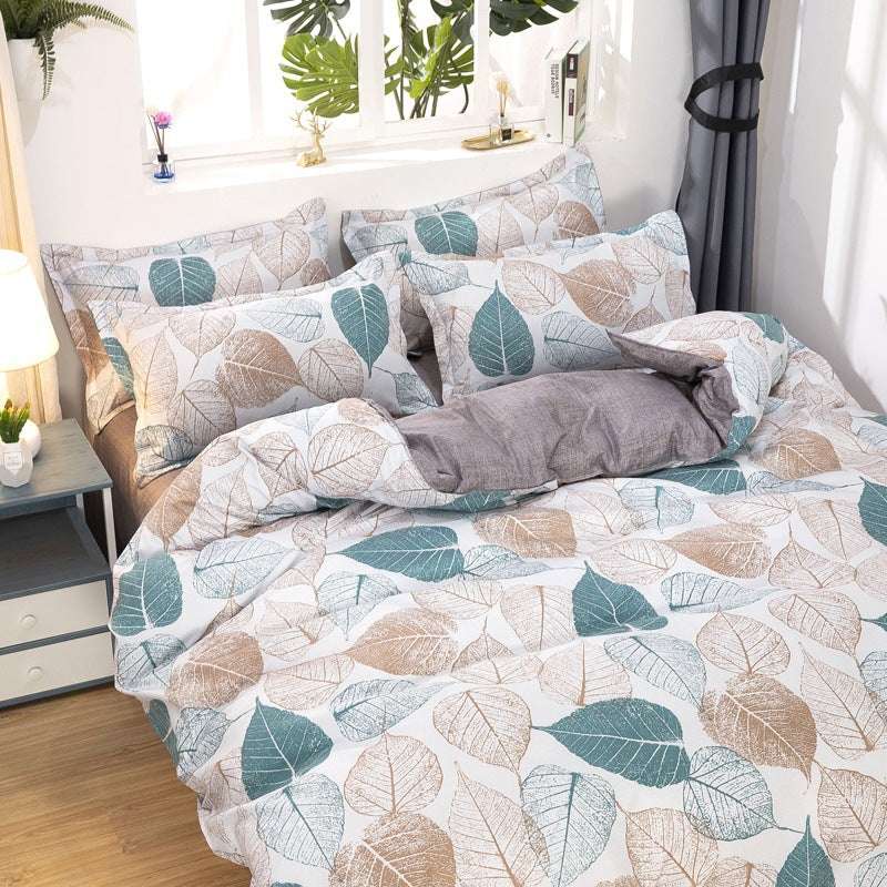 Candy Bedding Four Piece Home Textile Washed Cotton