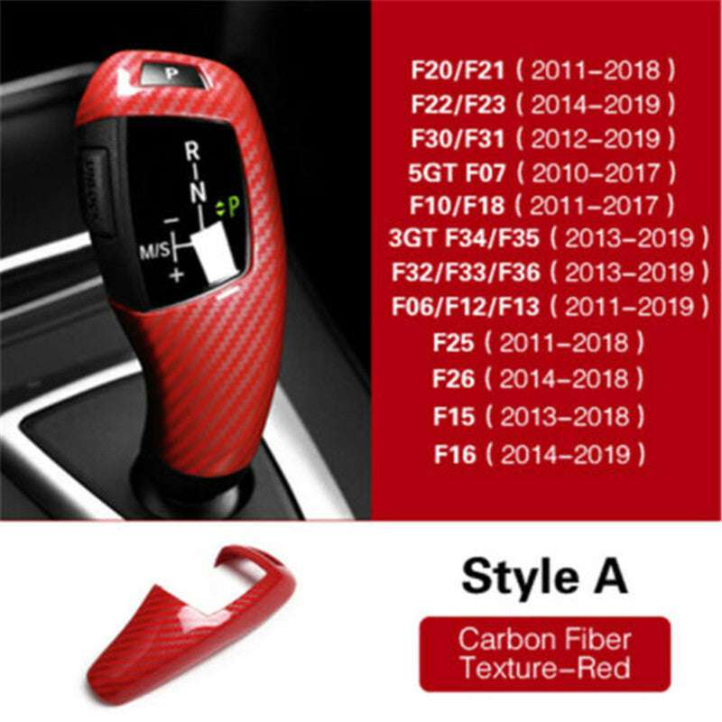 Carbon Fiber Gear Panel Handle Sticker