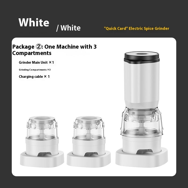 Household Portable Rechargeable Multifunctional Electric Powder Machine - globaltradeleader