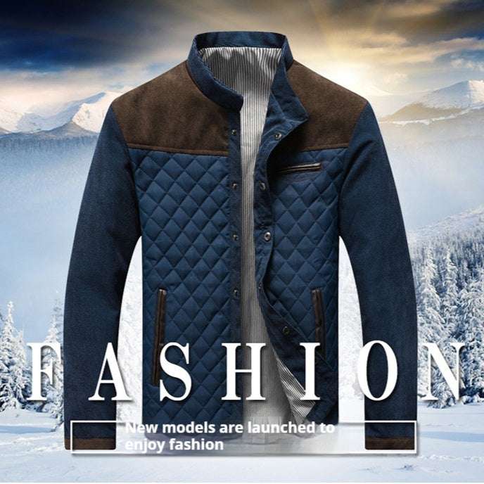 Casual Men's Jacket Non-ironing Treatment Outer Wear Cotton Long Sleeve - globaltradeleader