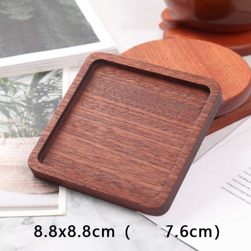 Wooden Solid Wood Coaster - globaltradeleader