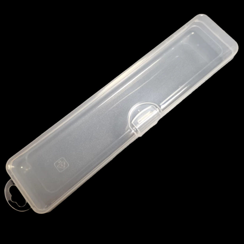 Transparent Portable Stationery Pencil Storage Box For Household Items