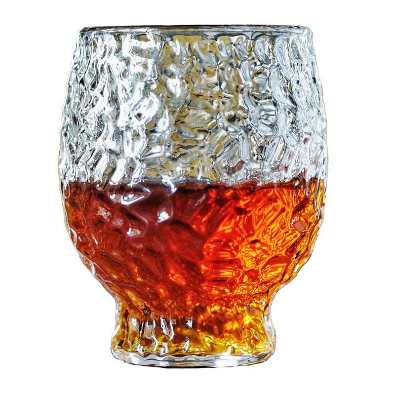 New Japanese Hammered Frosted Glass Cup