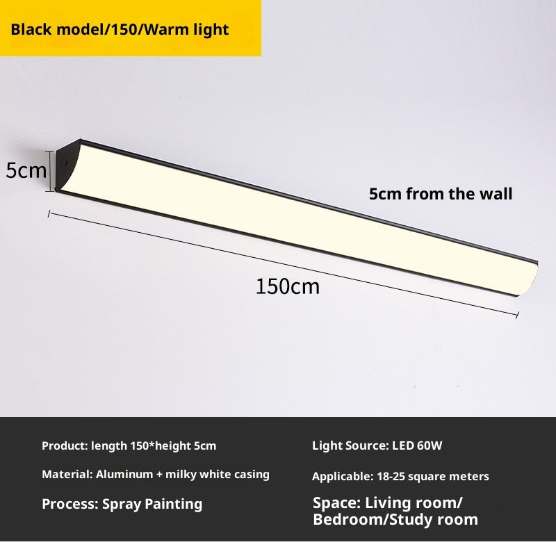 Surface-mounted Outdoor Sensor Light, Waterproof Strip Wall Lamp - globaltradeleader