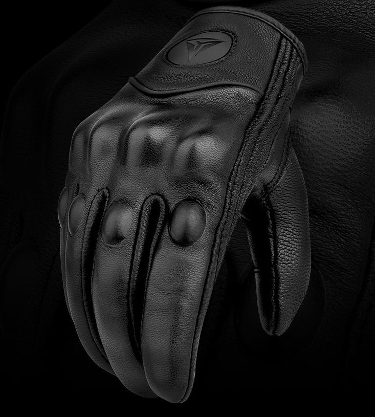 Winter Windproof Leather Gloves Vintage Knight - globaltradeleader