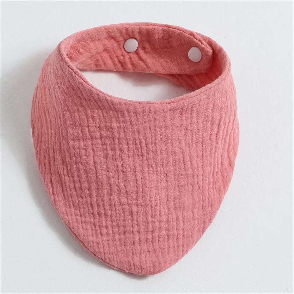 Triangular Scarf Pure Cotton Newborn Bib