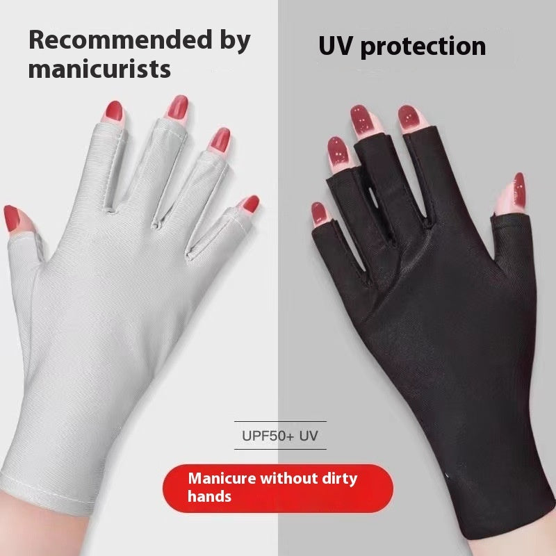 Anti Slip Touch Screen Half Finger Short Gloves - globaltradeleader