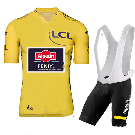 Short-sleeved Bib Cycling Jersey Suit
