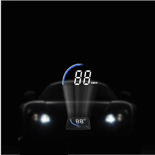 A101 head-up display HUD speed speed water temperature small mileage OBD universal car display