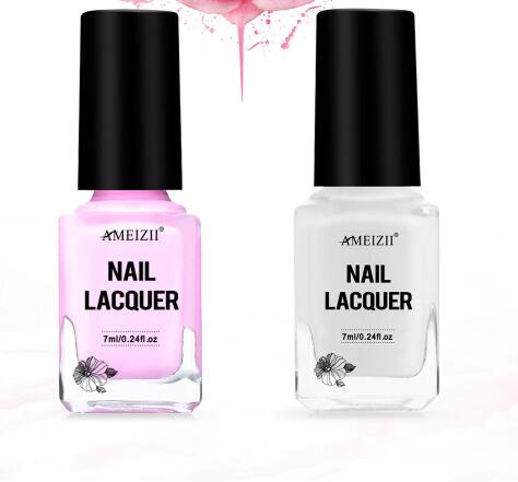 AMEIZII White Take Off Liquid Strip Nail Polish Protection Finger Latex Adhesive Clean Base Coat Care Nail Polish Lacquer