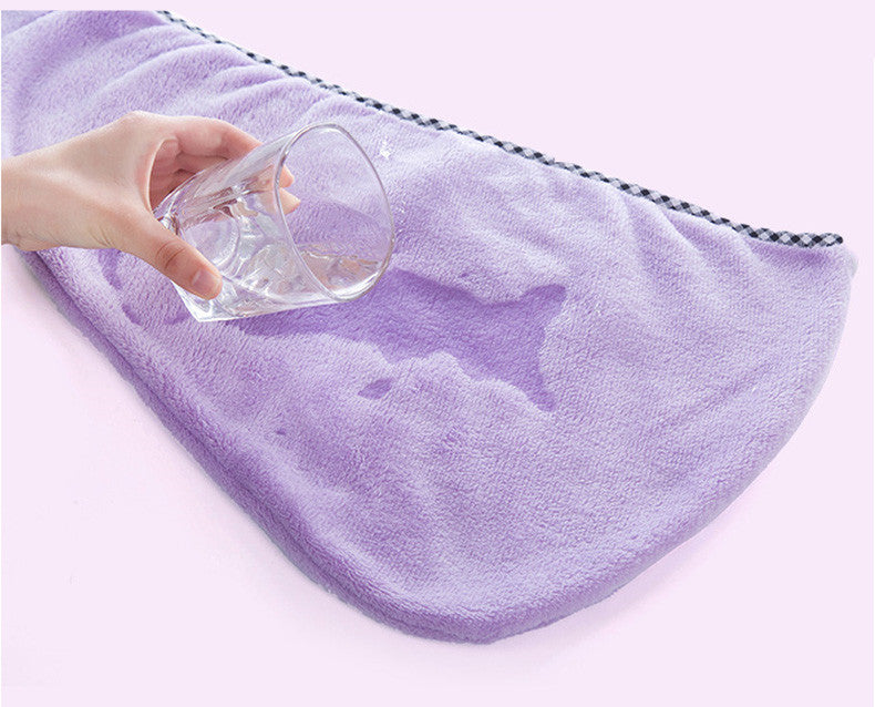 Absorbing Water And Wiping Hair Quick-drying Towel