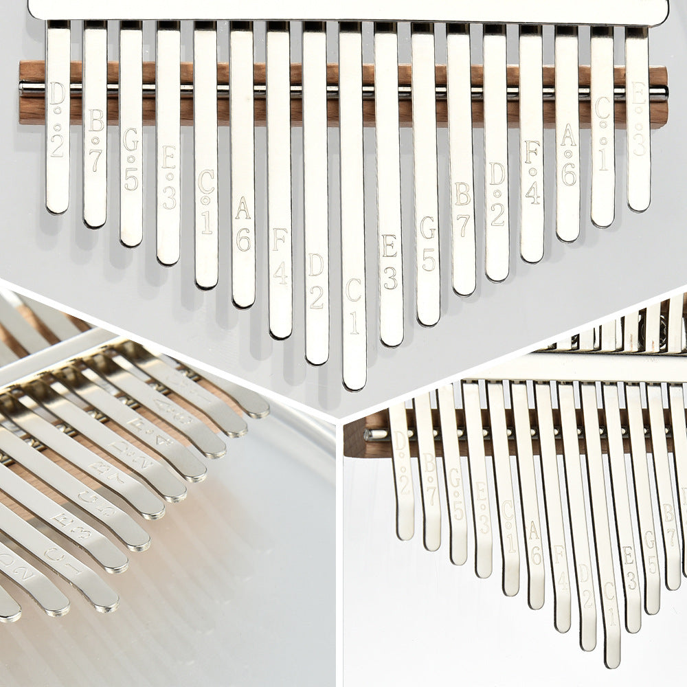 Acrylic Crystal 17-tone Kalimba Thumb Piano